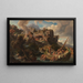 Departure of the Cyclopes' Lands - Friedrich Preller the Elder — framed artwork on a wall