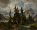 Mountain Landscape Painting in Norway - Friedrich Preller the Elder — artwork view