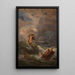 Cycle of the Odyssey 1 - Friedrich Preller the Elder — framed artwork on a wall