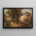 Ulysses receives the moly from Hermes - Friedrich Preller the Elder — framed artwork on a wall