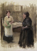 The service staff - Friedrich Wahle — artwork view