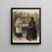 The service staff - Friedrich Wahle — framed artwork on a wall