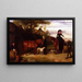 At the Forge - Friedrich Wilhelm Keyl — framed artwork on a wall