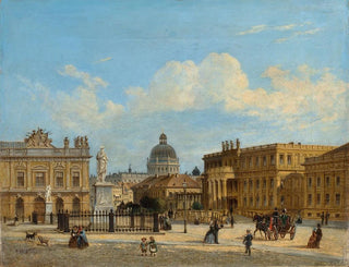 The Crown Prince's Palace in Berlin - Friedrich Wilhelm Klose — artwork view