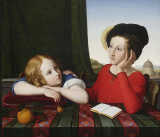 Portrait of Childhood by Wieczysław Potocki and Konstanty Potocki - Friedrich Wilhelm Schadow — artwork view