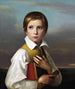 Portrait of Félix Schadow - Friedrich Wilhelm Schadow — artwork view