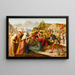The Way of the Calvary - Friedrich Wilhelm Schadow — framed artwork on a wall