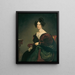 Amalie Klein - Friedrich von Amerling | Painting — framed artwork on a wall
