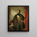 L'industriel Maximilian Todesco - Friedrich von Amerling — framed artwork on a wall