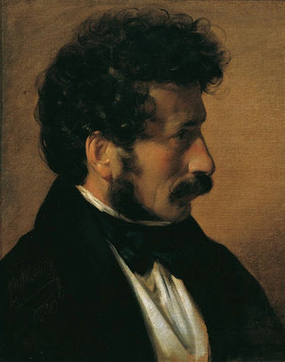 Friedrich von Amerling - Der Maler Theodor Alconire.webp