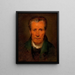 Franz de Paula Amerling painting, artist’s grandfather - Friedrich von Amerling — framed artwork on a wall