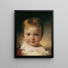 The Baron Alexandre Vesque von Pöttlingen as a child - Friedrich von Amerling — framed artwork on a wall