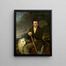 Friedrich Ludwig Müller, marchand et fondateur de l'hospice de Düsseldorf - Friedrich von Amerling — framed artwork on a wall