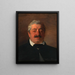Ignaz Raffalt, painter - Friedrich von Amerling — framed artwork on a wall