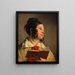 Joséphine von Kaltenthaler - Friedrich von Amerling — framed artwork on a wall
