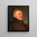 Joseph Kaltenthaler, father of the artist's first wife - Friedrich von Amerling — framed artwork on a wall