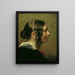 Luise Pfeiffer Nathusius - Friedrich von Amerling — framed artwork on a wall