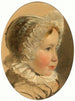 Portrait of a young girl (Case Conflict) - Friedrich von Amerling — artwork view