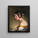 The Letter - Friedrich von Amerling — framed artwork on a wall