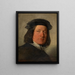 Valentin Ritter von Mack, lord of Mauer Manor - Friedrich von Amerling — framed artwork on a wall