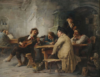 The wandering singer - Friedrich von Keller — artwork view
