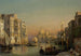 Le Grand Canal à Venise avec vue sur Santa Maria della Salute - Friedrich von Nerly — artwork view
