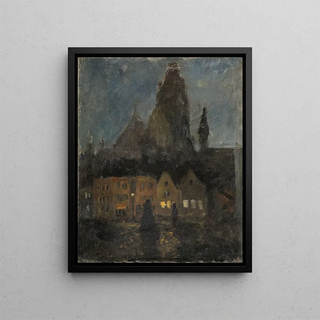 Frits Thaulow - Evening in Dieppe.webp