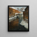D'Akerselven - Frits Thaulow — framed artwork on a wall
