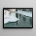 Snowy Fondant - Frits Thaulow — framed artwork on a wall