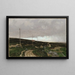 on the coast, Jaeren motif, Norway - Frits Thaulow — framed artwork on a wall