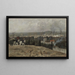 View of Paris - Frits Thaulow — framed artwork on a wall