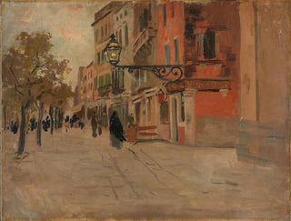 Rue à Venise - Frits Thaulow — artwork view