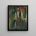 L'idiot à l'étang - Frits van den Berghe — framed artwork on a wall