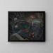 Pêcher des étoiles - Frits van den Berghe — framed artwork on a wall
