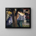Le Lys - Frits van den Berghe — framed artwork on a wall