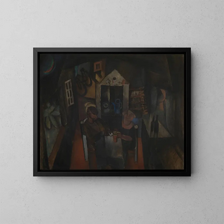 Malpertuis - Frits van den Berghe — framed artwork on a wall