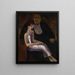 Paul-Gustave van Hecke and his wife Norine De Schrijver - Frits van den Berghe — framed artwork on a wall