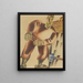 Farmhouse Sleeping - Frits van den Berghe — framed artwork on a wall