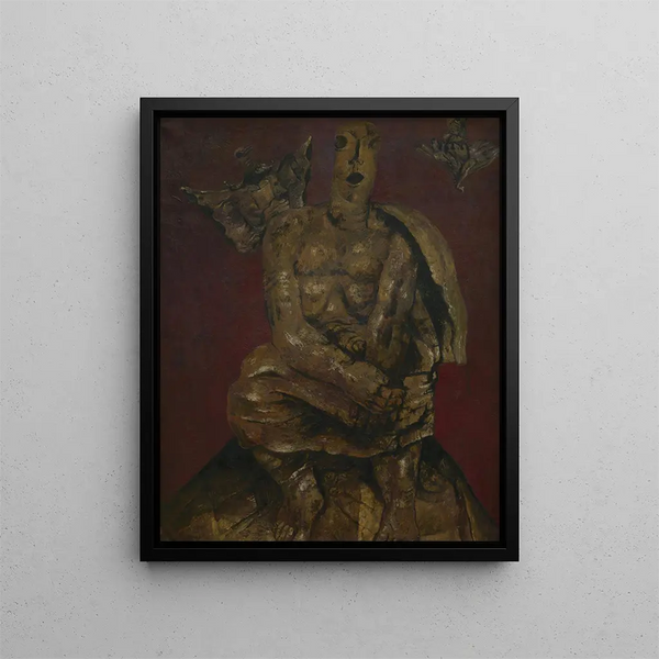 L'image chantante - Frits van den Berghe — framed artwork on a wall