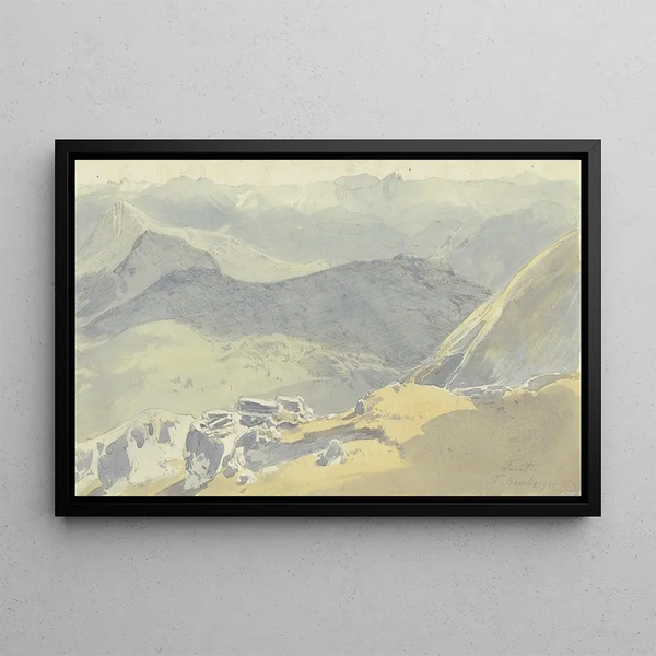 Trente - Fritz Bamberger — framed artwork on a wall