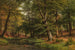 Wood Gatherers in the Beech Forest - Fritz Ebel — artwork view