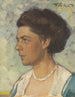 Portrait of Olga Erler - Fritz Erler — artwork view