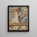 Women harvesting apples - Fritz Erler — framed artwork on a wall