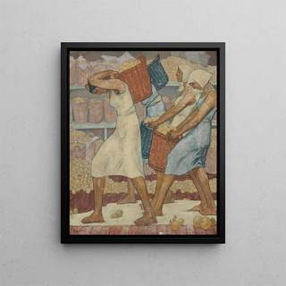 Fritz Erler - Frauen bei der Apfelernte.webp