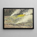 Papandajan in Java - Fritz Hauck — framed artwork on a wall