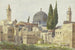 Partial view of Jerusalem with a view of the Omar Mosque - Fritz Hauck — artwork view