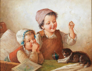 Games of Cats - Fritz Ilg — artwork view