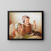 Games of Cats - Fritz Ilg — framed artwork on a wall