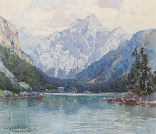Lake Leopoldsteiner - Fritz Lach — artwork view