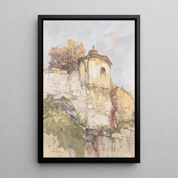 Mauthausen - Fritz Lach — framed artwork on a wall